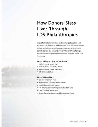 lds charities jobs|Philanthropies .